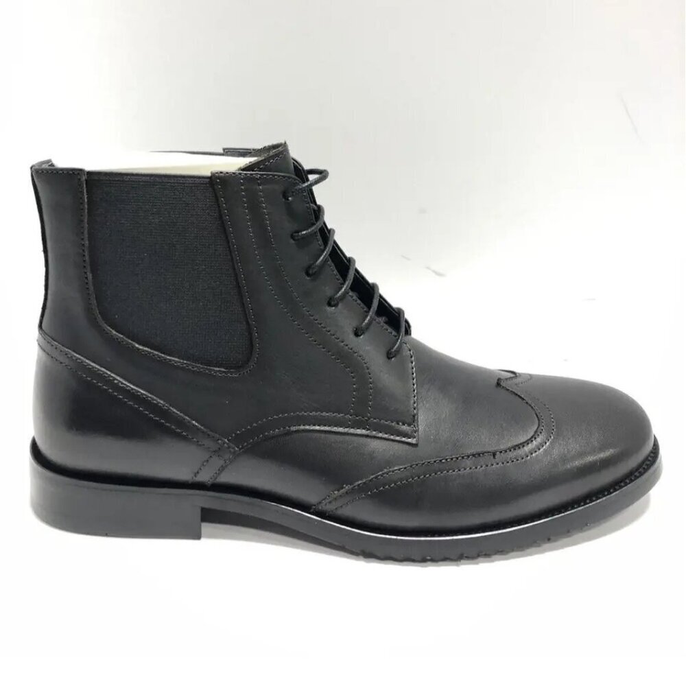 Zanzara Men’s Morrell, Gray Lace-Up Boots, Size 9D.